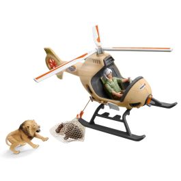 Helicóptero de salvamento de animales