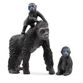 Familia de gorilas de llanura