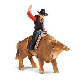 Cowboy with bull