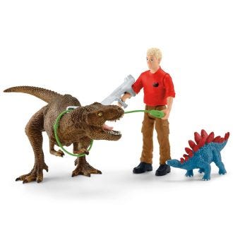 Tyrannosaurus rex aanval