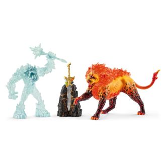 Lucha por la superarma – Monstruo del hielo contra León de fuego